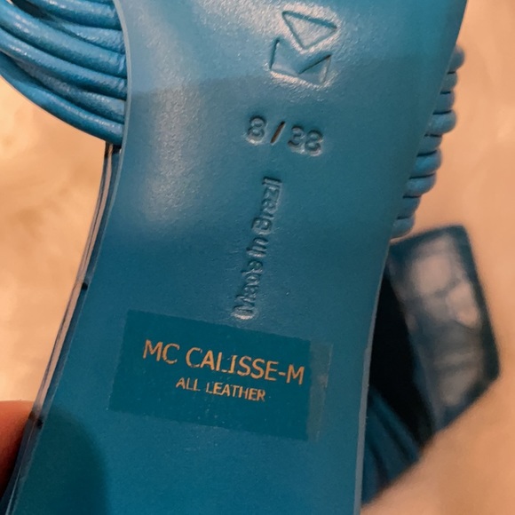 ✨NIB✨ MERCEDES CASTILLO calisse croc effect leather - Picture 8 of 8